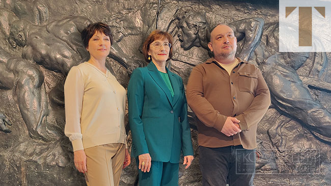 Барельеф Шадра. Реставрация