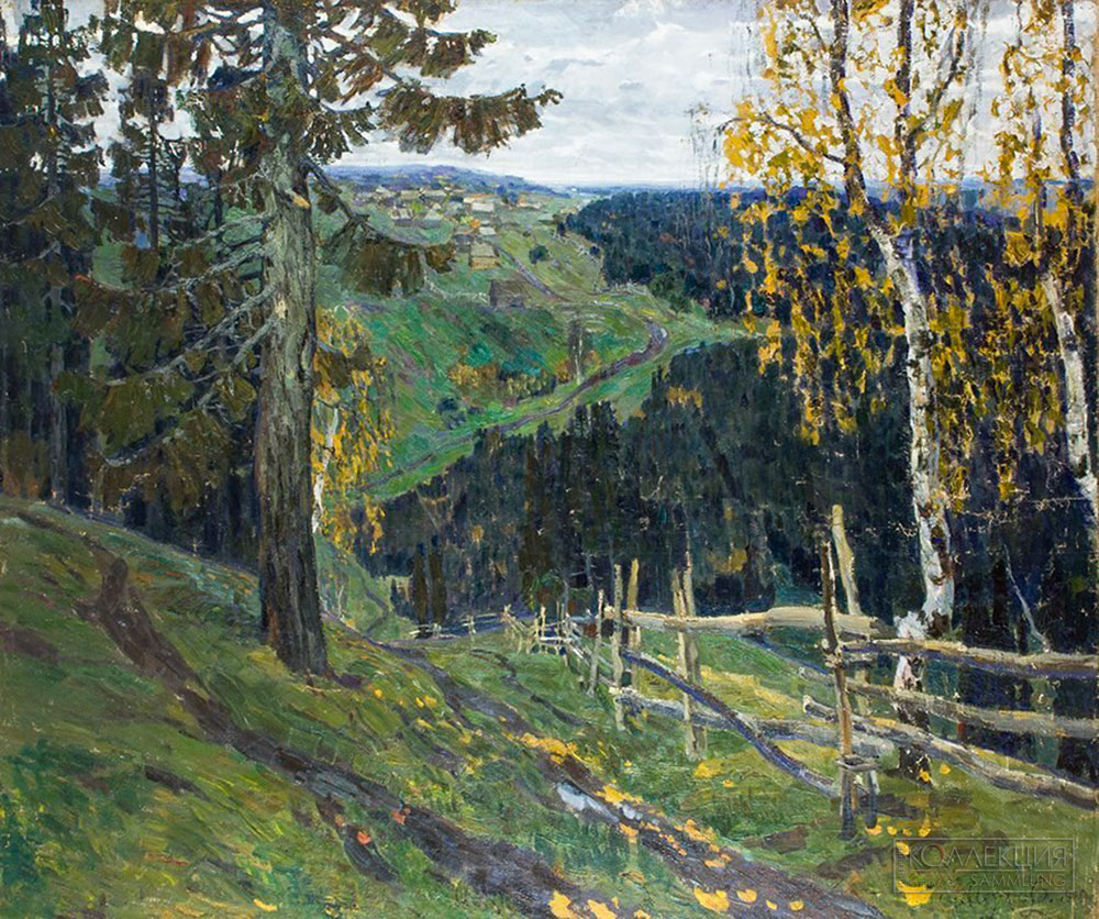 Исупов Алексей Владимирович (1889 — 1957). Северный край. 1910. Вятский художественный музей имени В. М. и А. М. Васнецовых, Киров