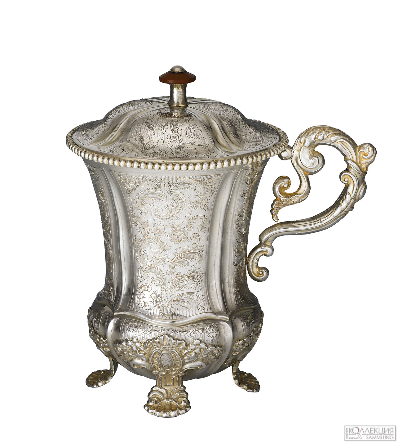 Кружка. Москва, 1846 г. Мастер-монограмист НГ. Музеи Московского Кремля