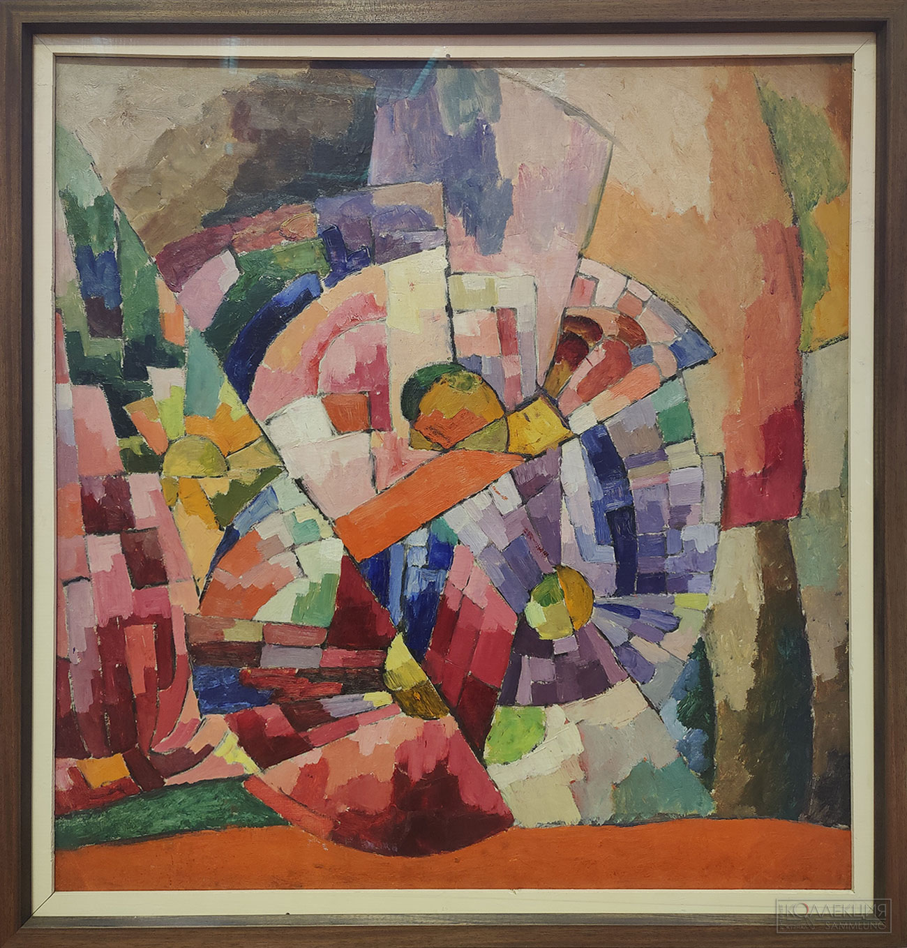Аристарх Лентулов (1882 - 1943). Астры. 1913. Холст, масло. Дар Г.Д. Костаки. 1977. ГТГ