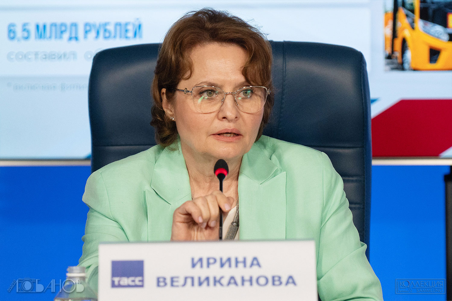 Ирина Великанова, генеральный директор Государственного центрального музея современной истории России, председатель комиссии по вопросам развития культуры и сохранению духовного наследия Общественной палаты РФ (Фотограф Андрей Лобанов)