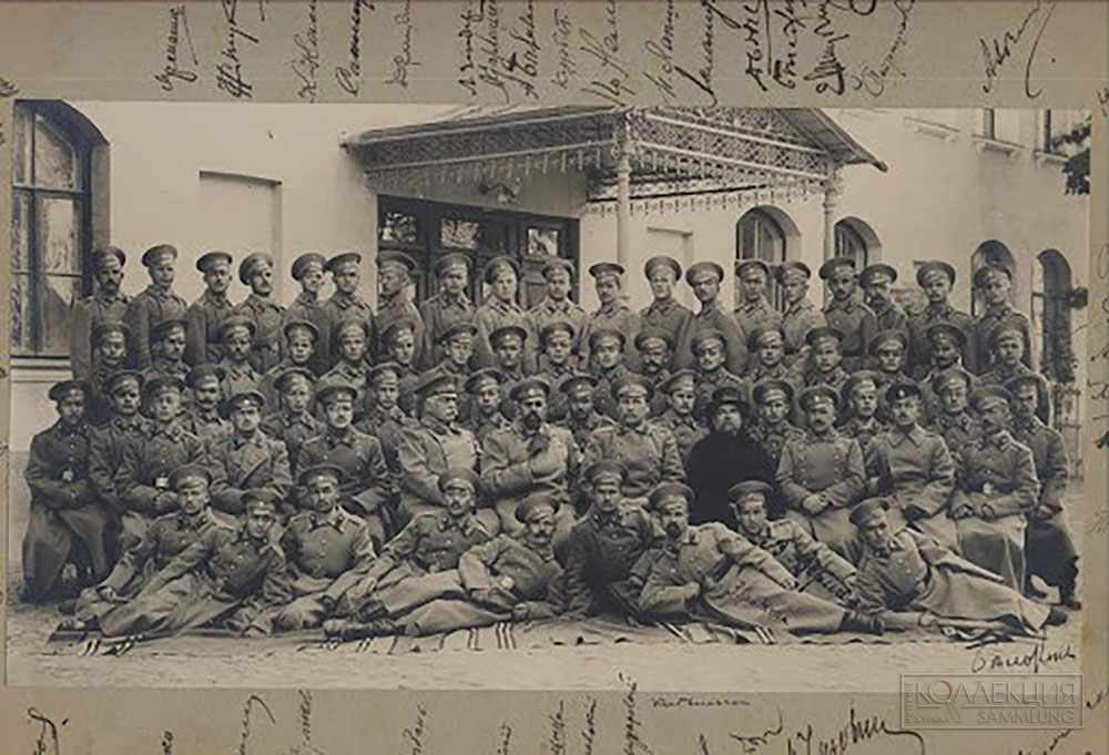 Командование и юнкера КВУ, 1916 год