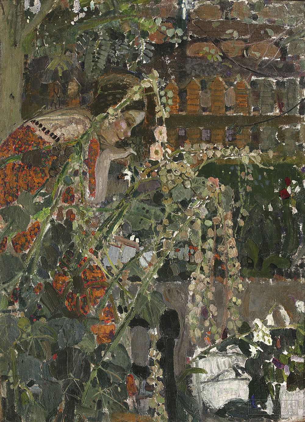 Александр Савинов. В саду. 1906. Собрание Романа Бабичева, Москва