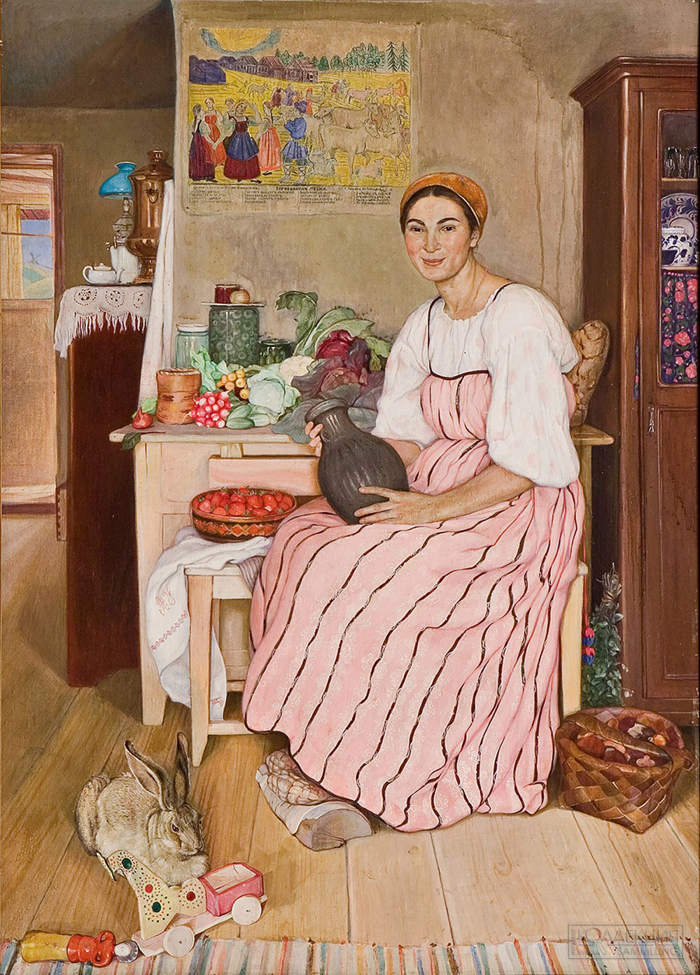 Анастасия Уханова. Хозяюшка. 1916. Научно-исследовательский музей при Российской академии художеств