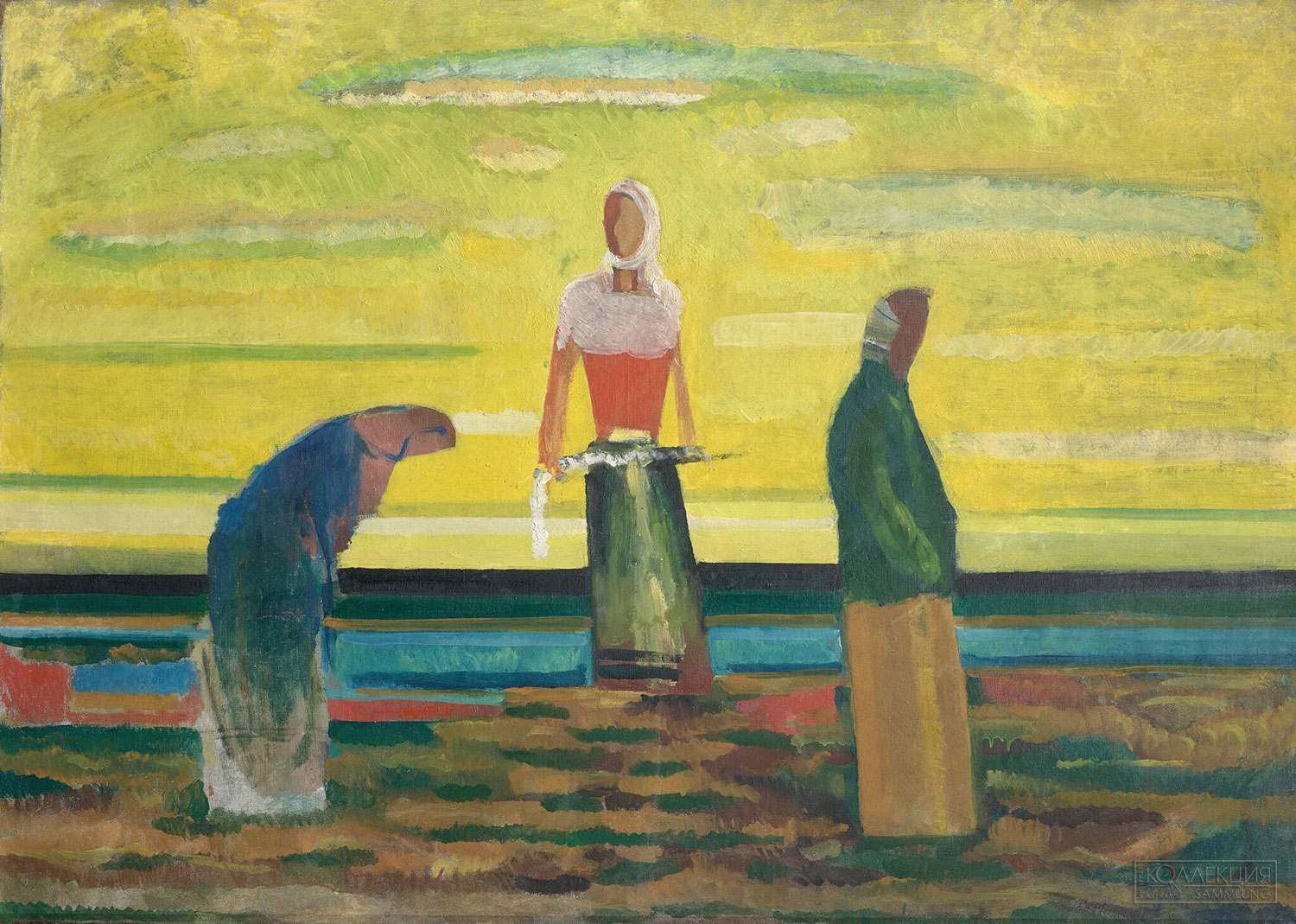 Рождественский К.И. 1906-1997 Встреча зари. Начало 1930-х. ГТГ