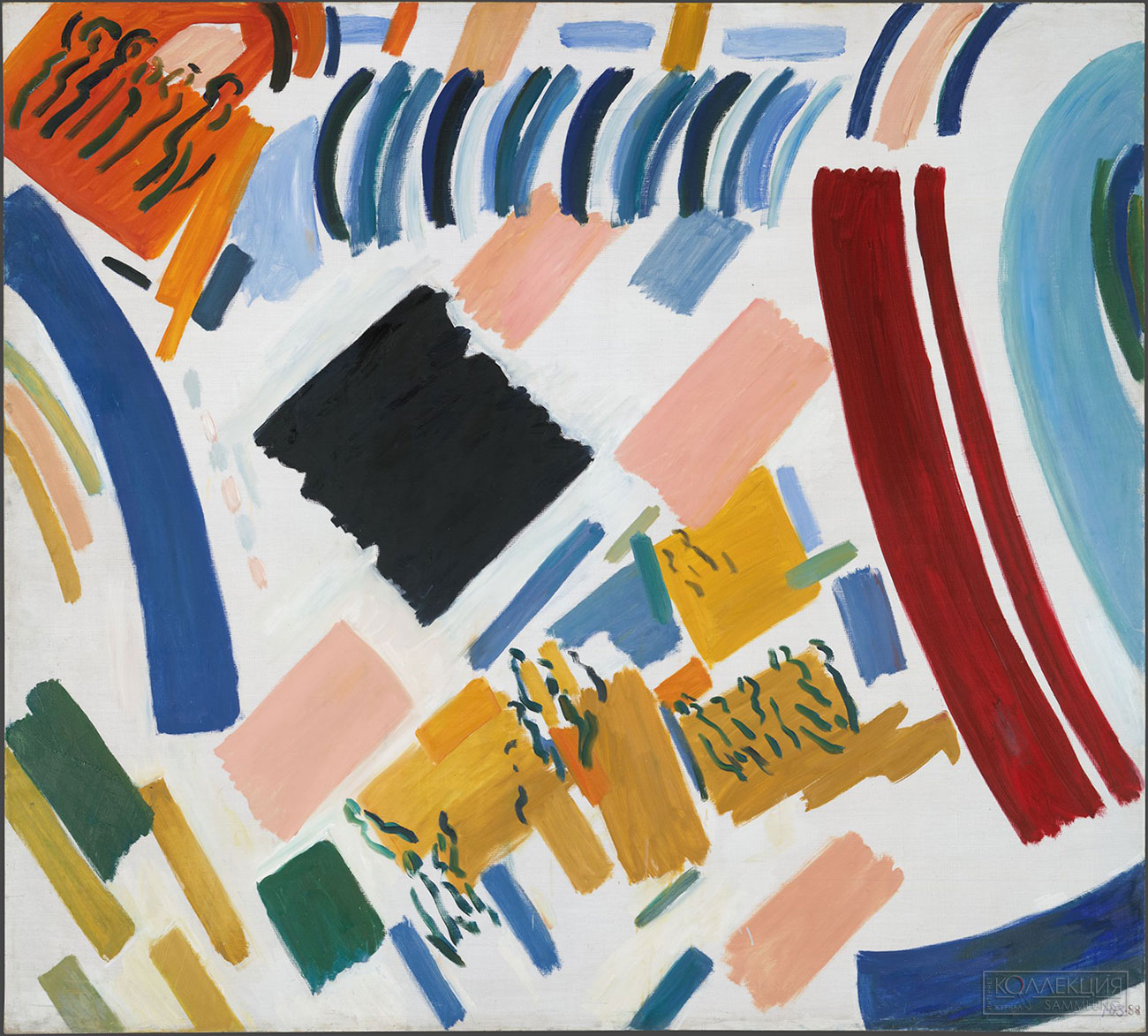 Злотников Ю.С. 1930–2016. Антитеза квадрату. 1988. ГТГ