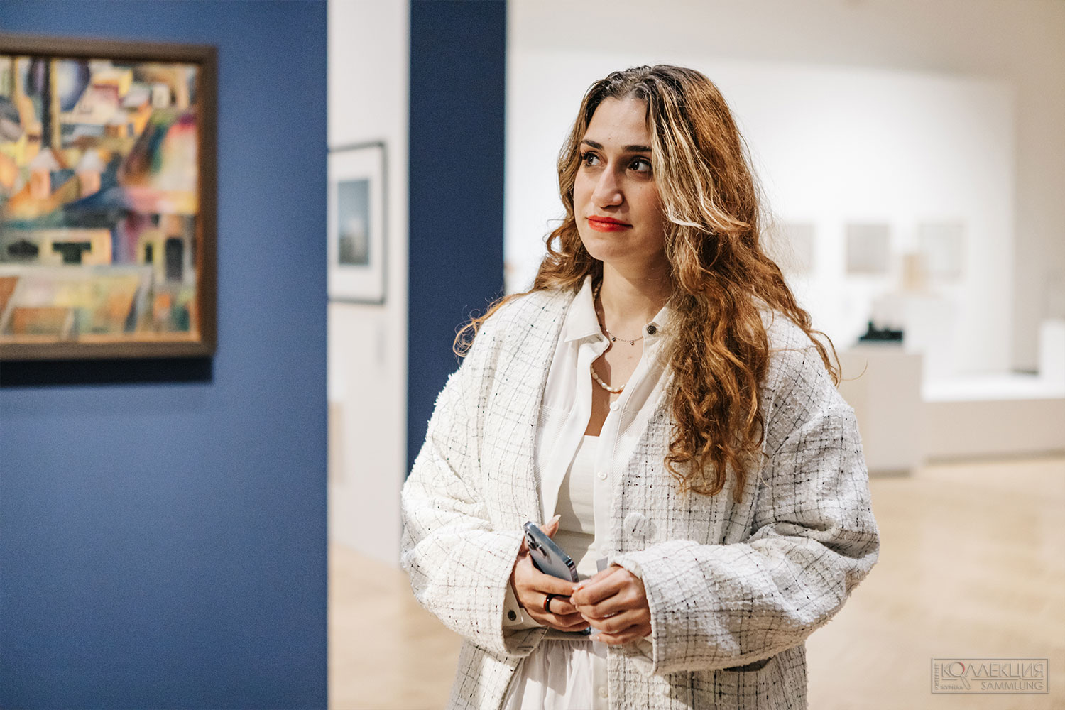 Катаринэ Булгадарова, куратор выставки, научный сотрудник сектора новейших течений Государственной Третьяковской галереи. Фотограф Светлана Андрюхина