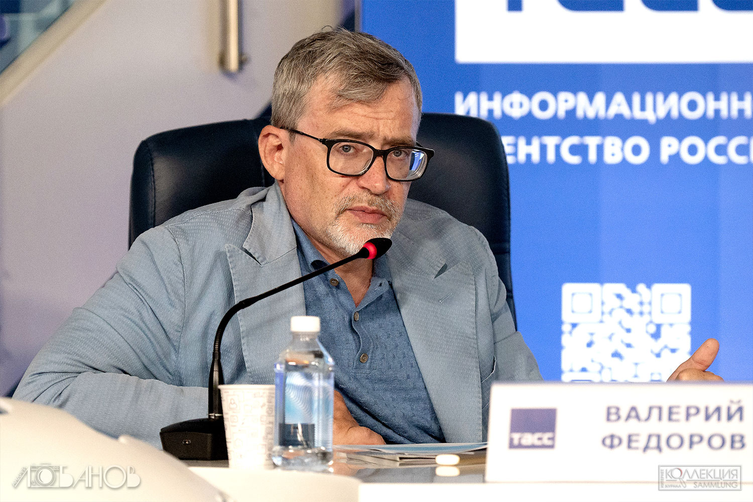 Валерий Фёдоров, генеральный директор Аналитического центра ВЦИОМ (Фотограф Андрей Лобанов)
