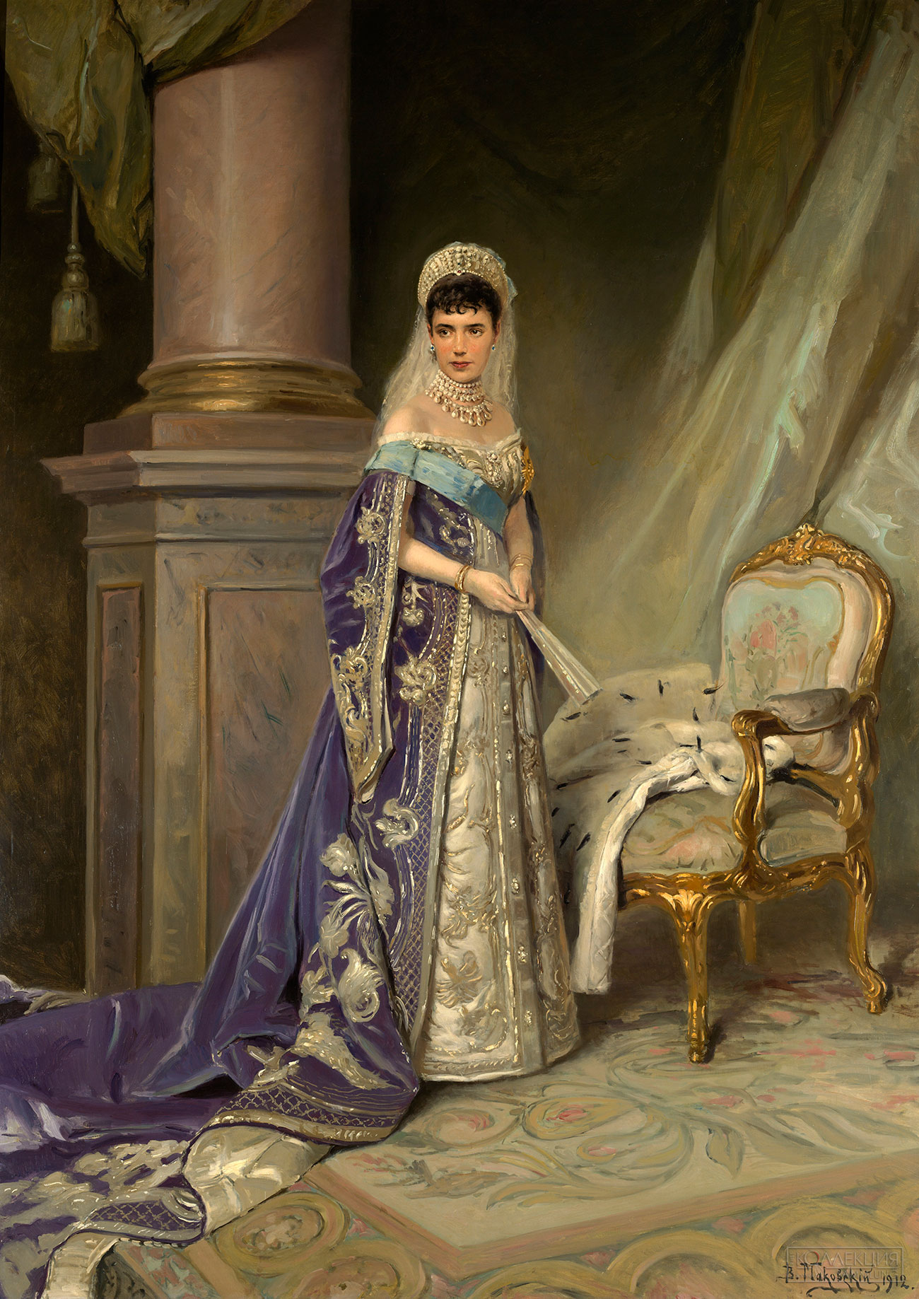 Маковский В.Е. Портрет Марии Фёдоровны. 1912. ГРМ