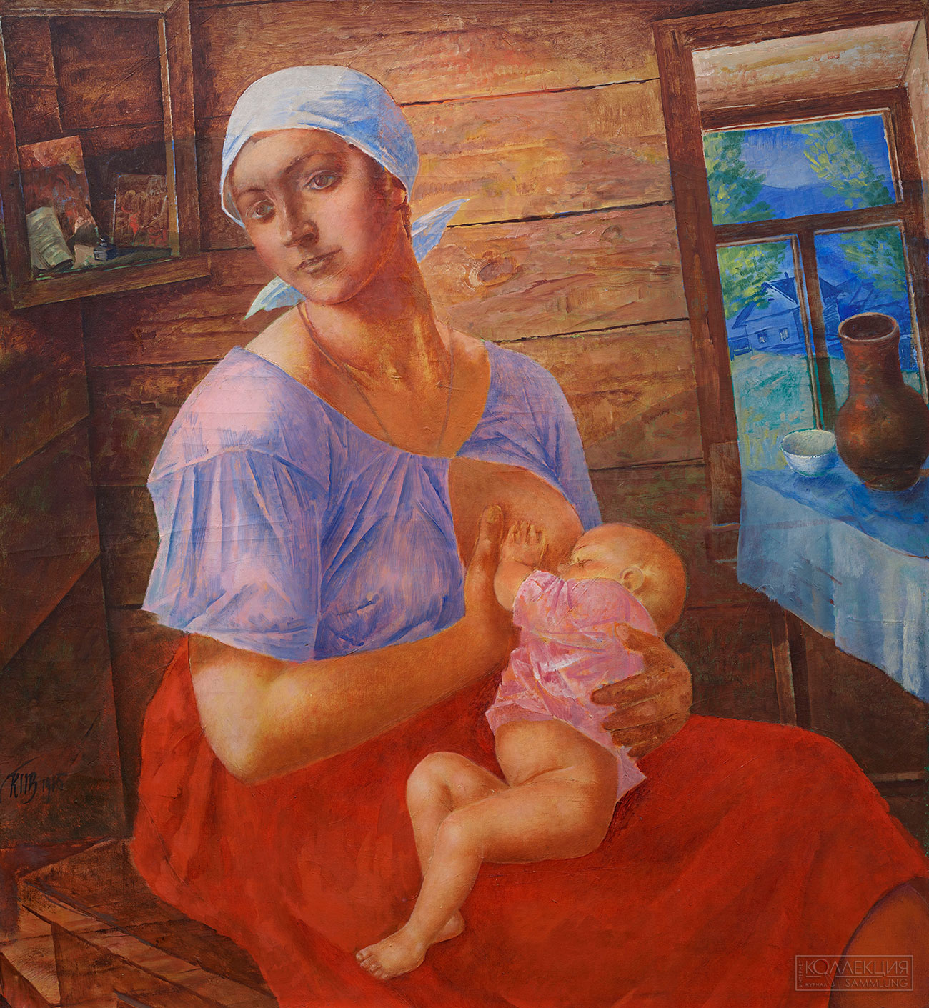 Петров-Водкин К.С. Мать. 1915. ГРМ