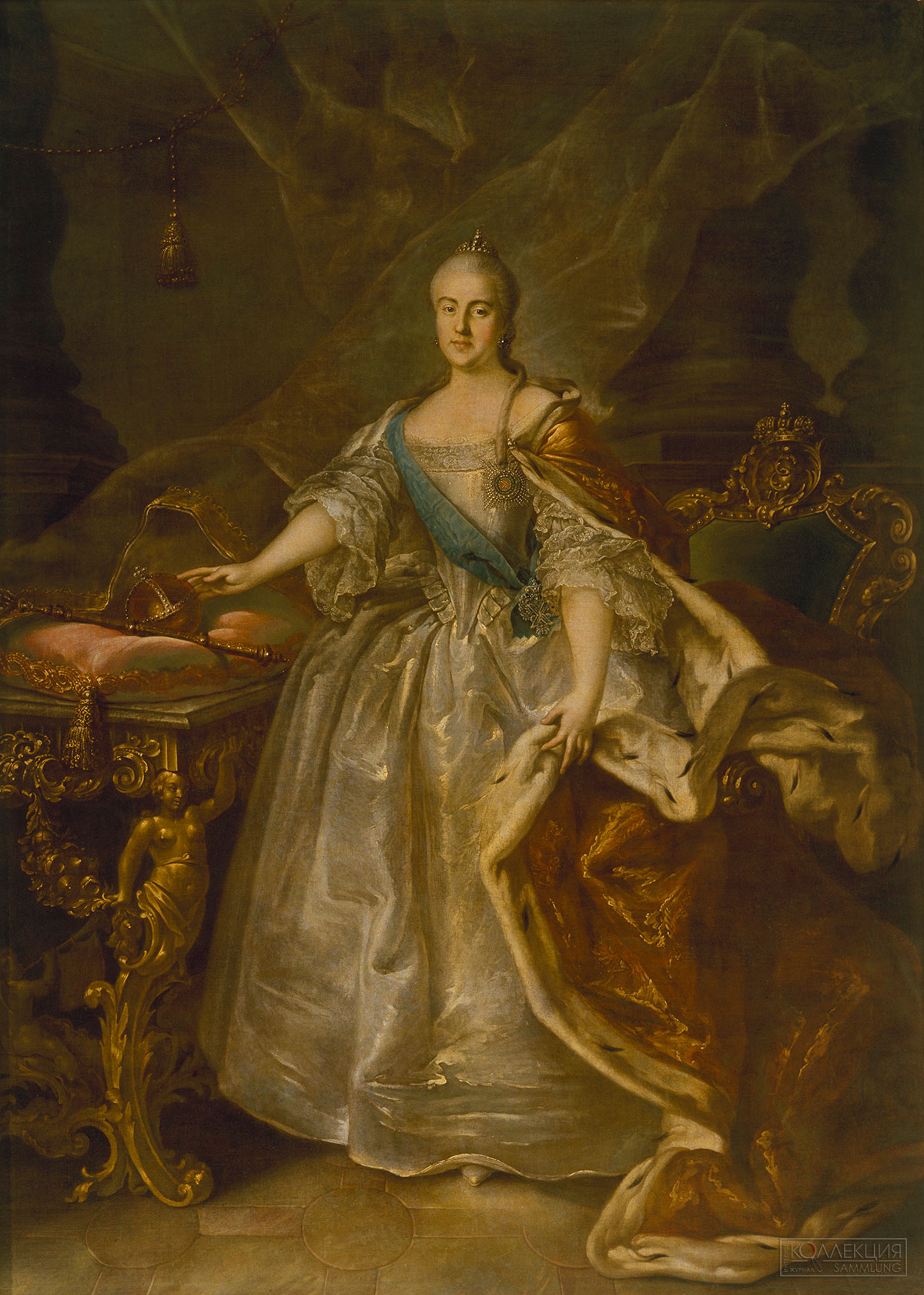 Аргунов И.П. Екатерина II. 1762. ГРМ