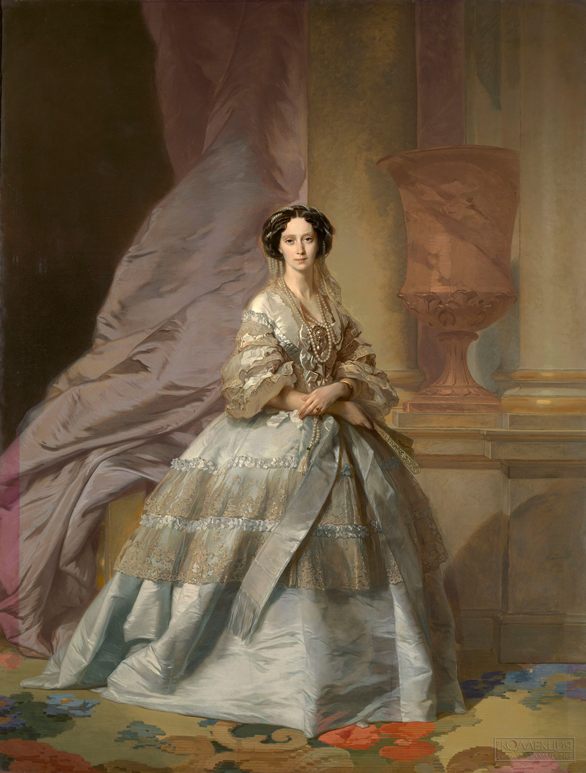 Макаров И.К. Портрет императрицы Марии Александровны. 1866. ГРМ