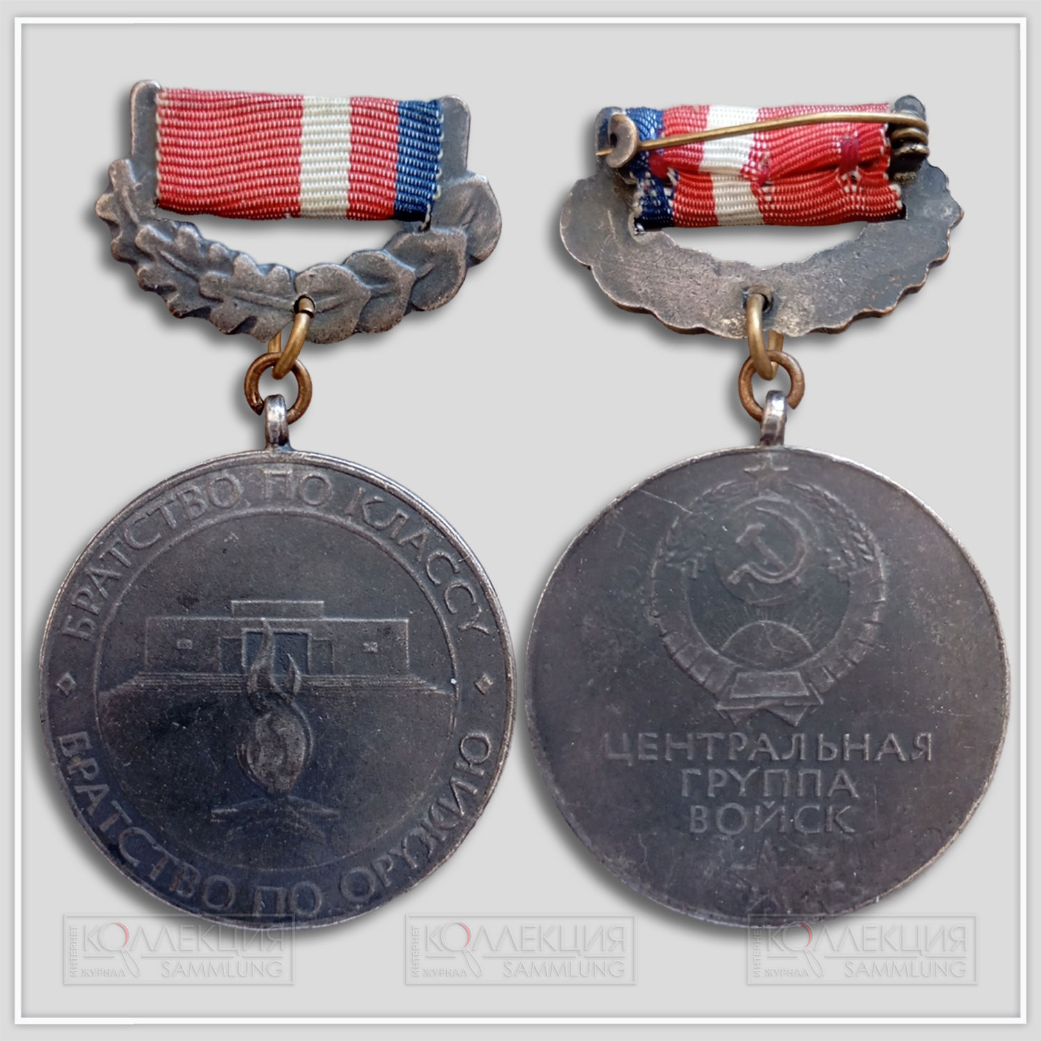 Знак «Братство по оружию – братство по классу» - The "Brotherhood of Arms – Brotherhood of Class" badge