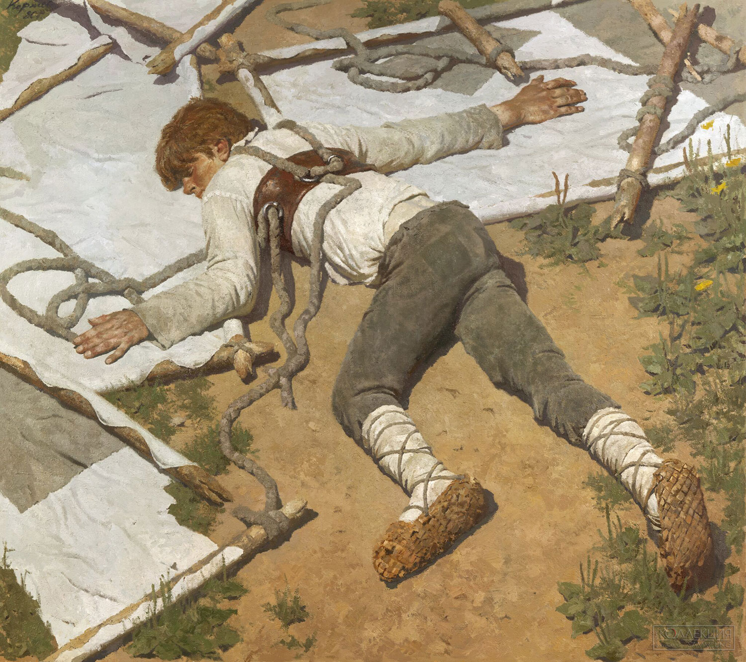 Коржев Гелий Михайлович (1925-2012). Егорка-летун. 1976–1980. ГТГ