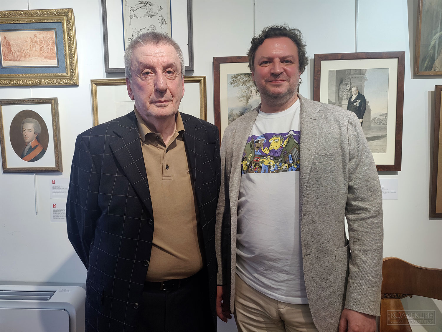 Михаил Зеликман и Сергей Подстаницкий
