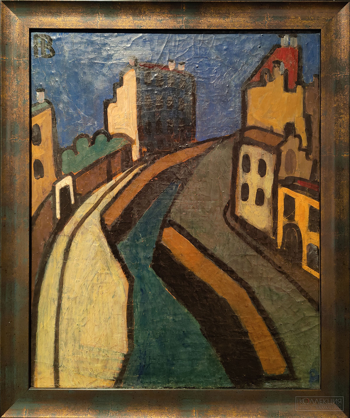Васми Рихард Рудольфович (1929–1998). Канал. 1956. Холст, темпера