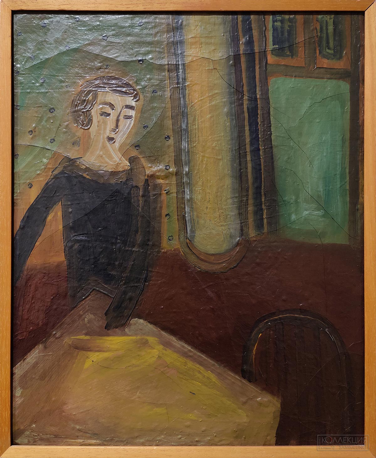 Васми Рихард Рудольфович (1929–1998). Портрет. 1975. Холст, масло. Собрание Исаака Кушнира