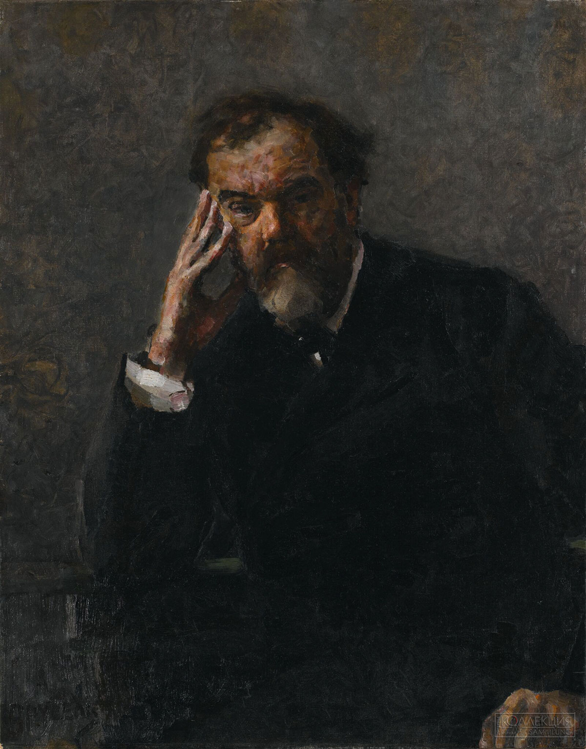 Врубель Михаил Александрович (1856–1910). Портрет П.П. Кончаловского. 1890–1891. Холст, масло. 89,7 × 70,4. ГТГ