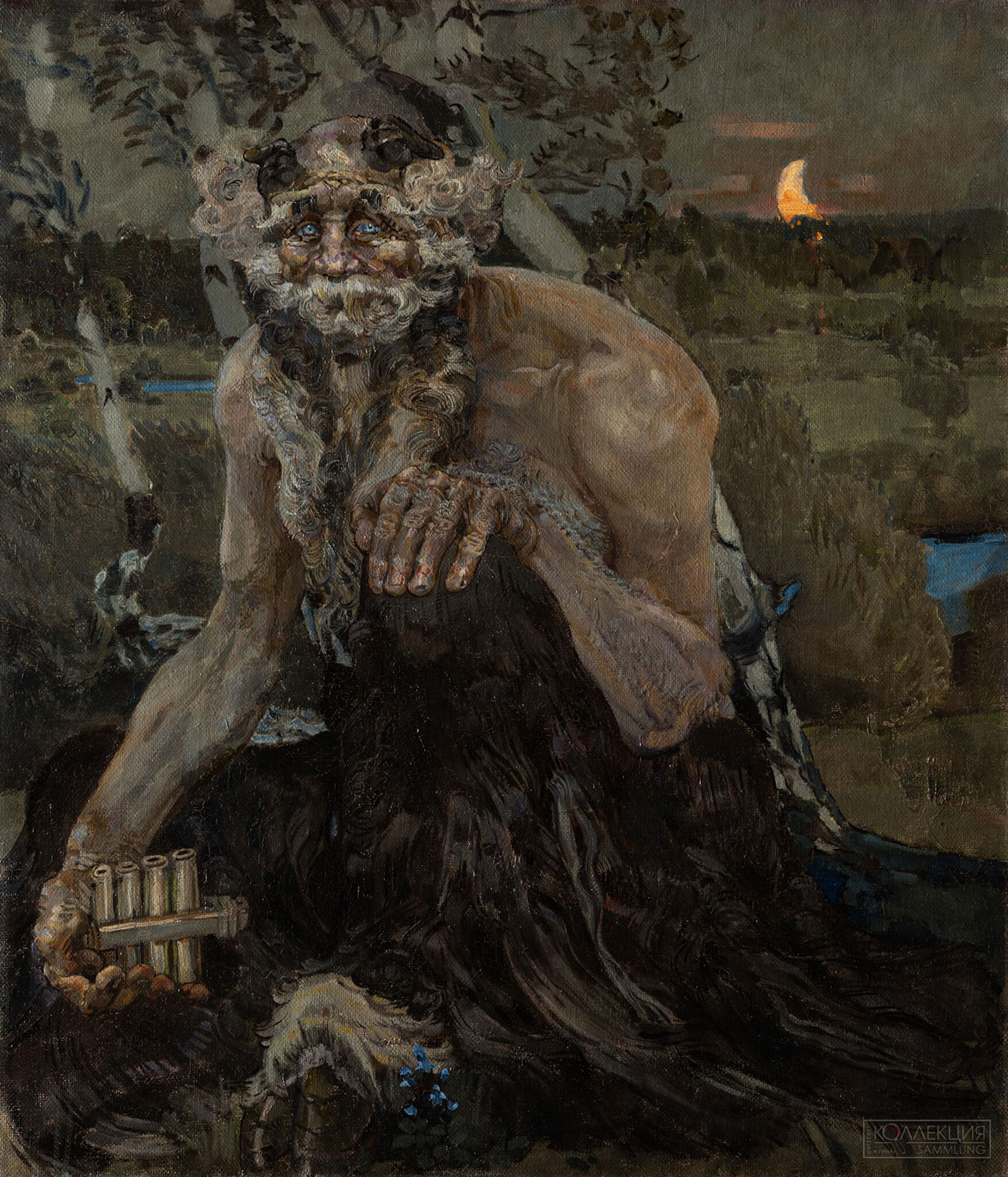 Врубель Михаил Александрович (1856–1910). Пан. 1899. Холст, масло. 124 × 106. ГТГ