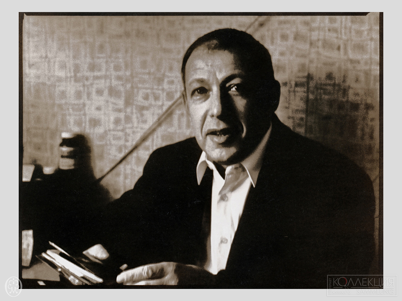 Иосиф Маркович Бакштейн, искусствовед (1945-2024). Съёмка 1994-95