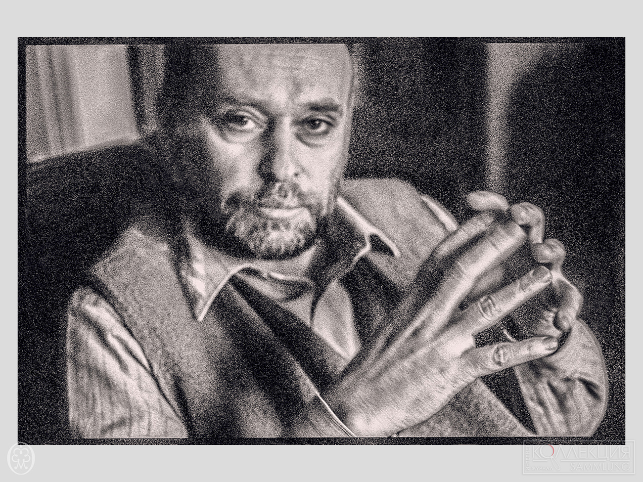 Леонид Александрович Бажанов, искусствовед (1945-2025). Съёмка 1997. Фото Михаил Михальчук