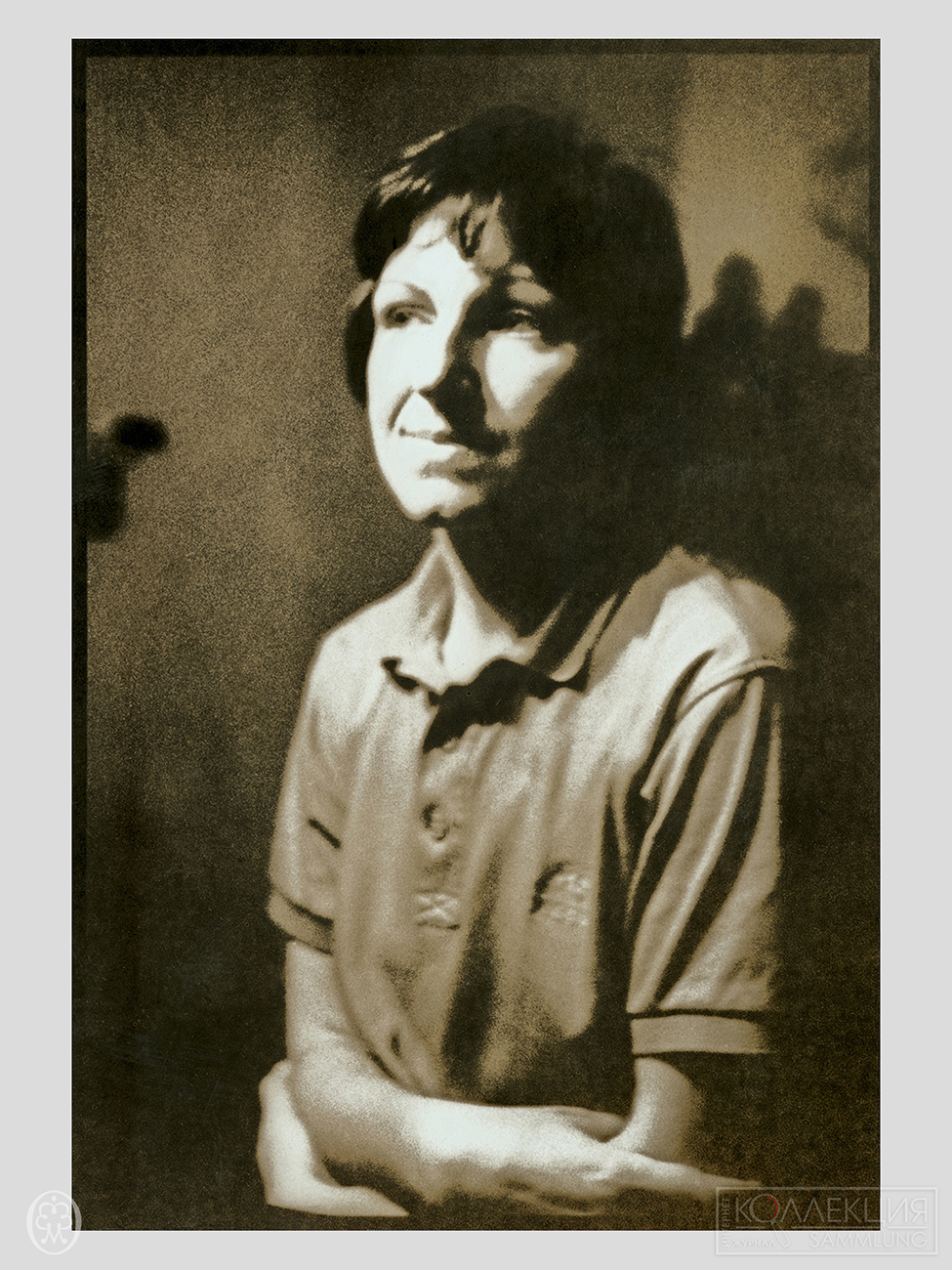 Елена Романова, куратор (1959). Съёмка 1995. Фото Михаил Михальчук
