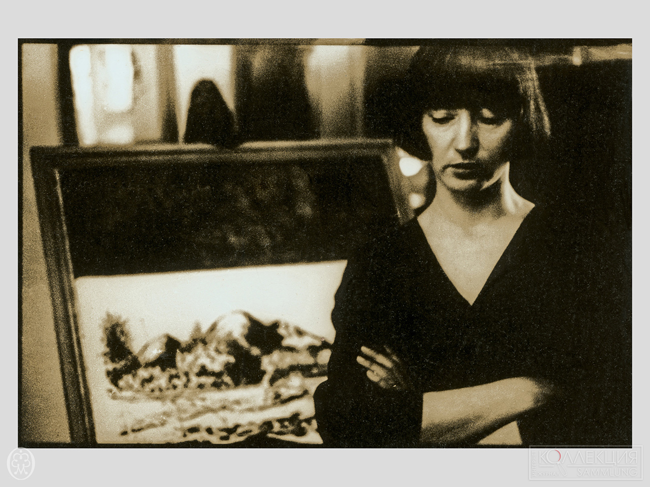 Вера Маевна Митурич-Хлебникова, художник (1954). Съёмка 1997. Фото Михаил Михальчук
