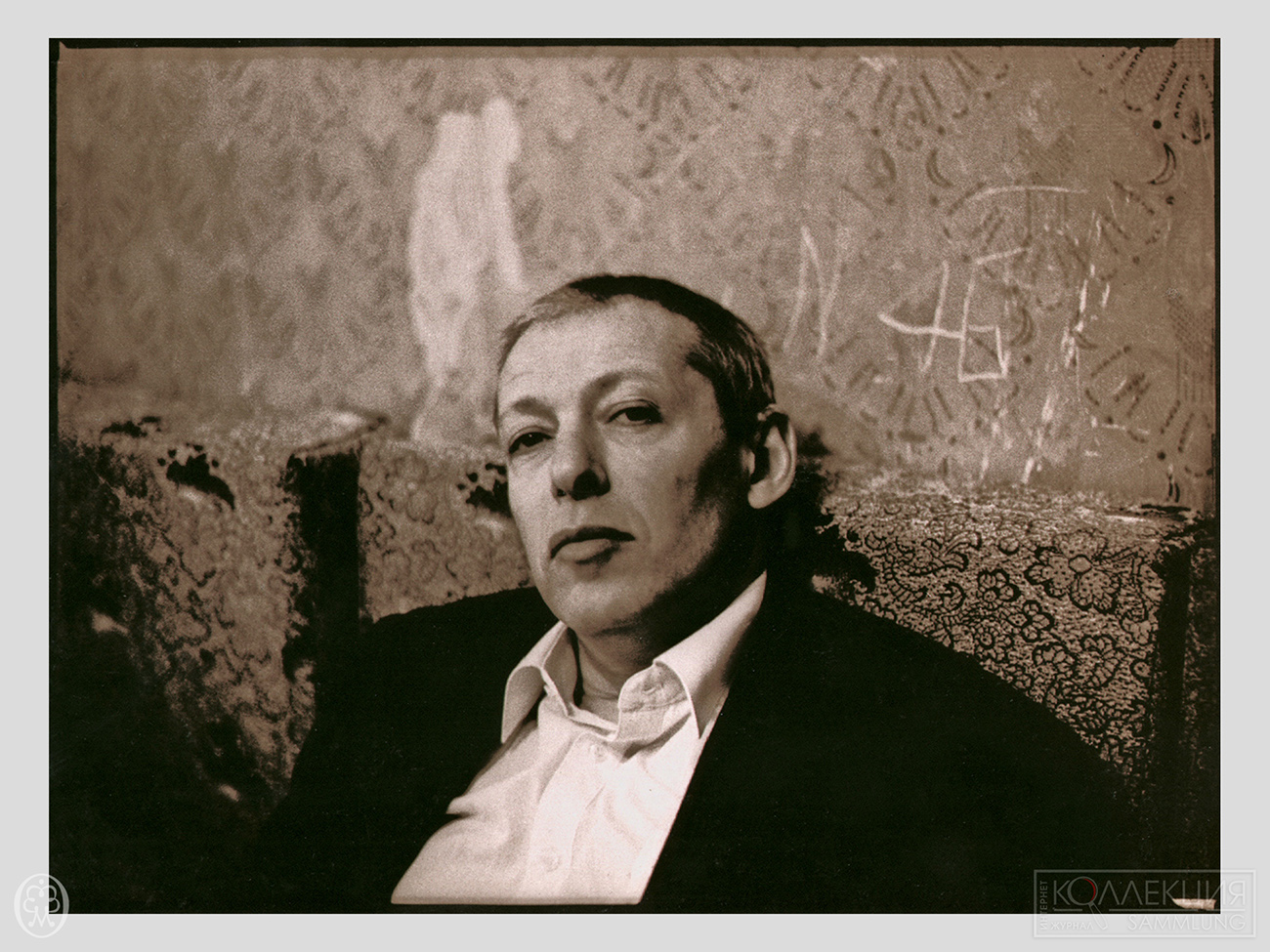 Иосиф Маркович Бакштейн, искусствовед (1945-2024). Съёмка 1994-95