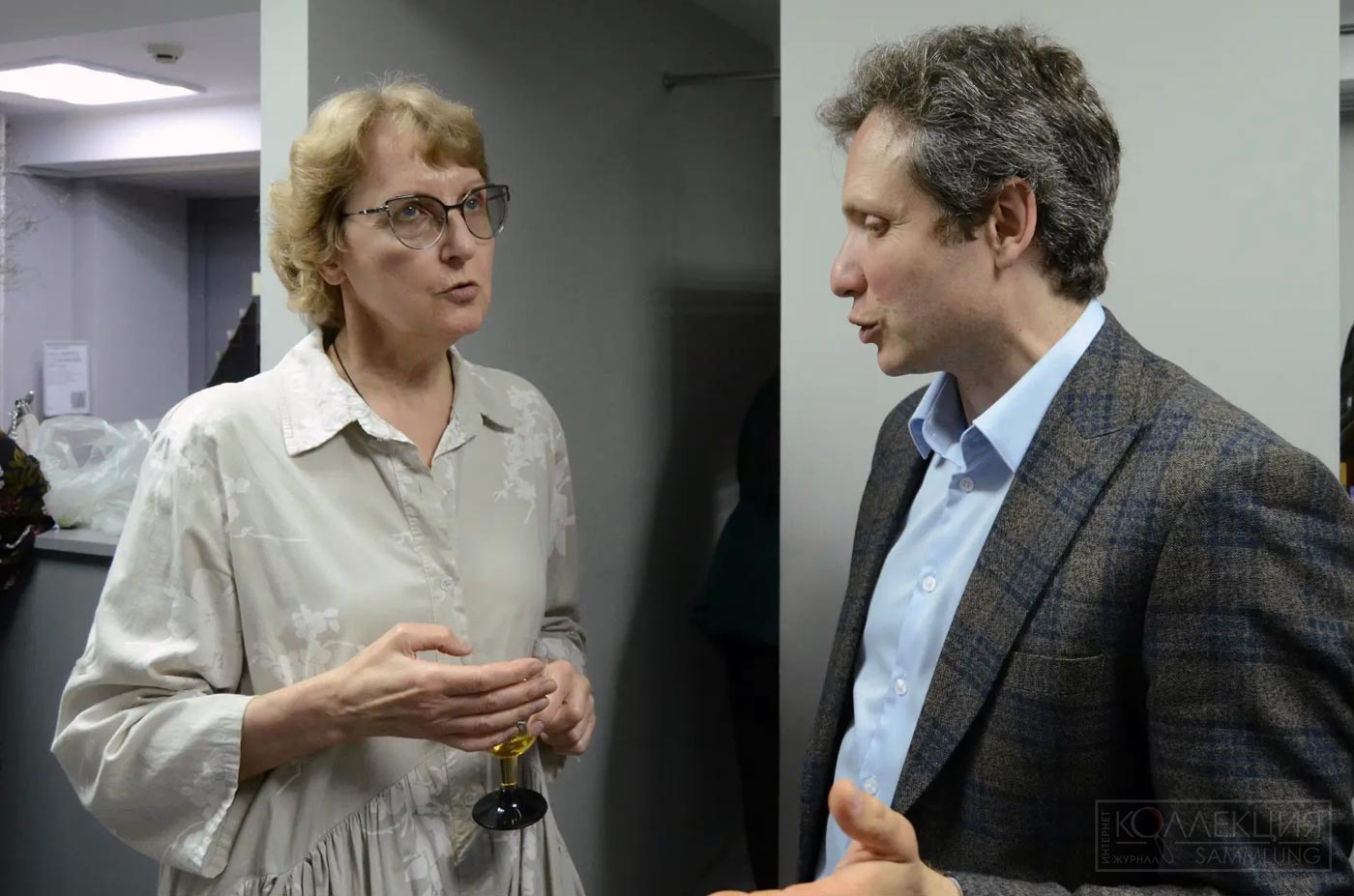 Искусствоведы Екатерина Андреева и Андрей Райкин
