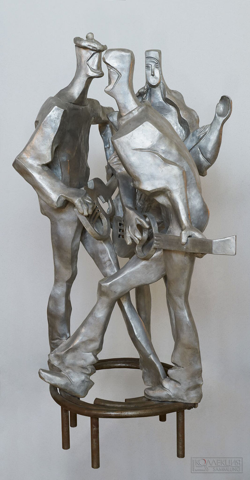Соколова Татьяна Михайловна (1930-2010). Музыканты (Ночные певцы). 1965. ГТГ