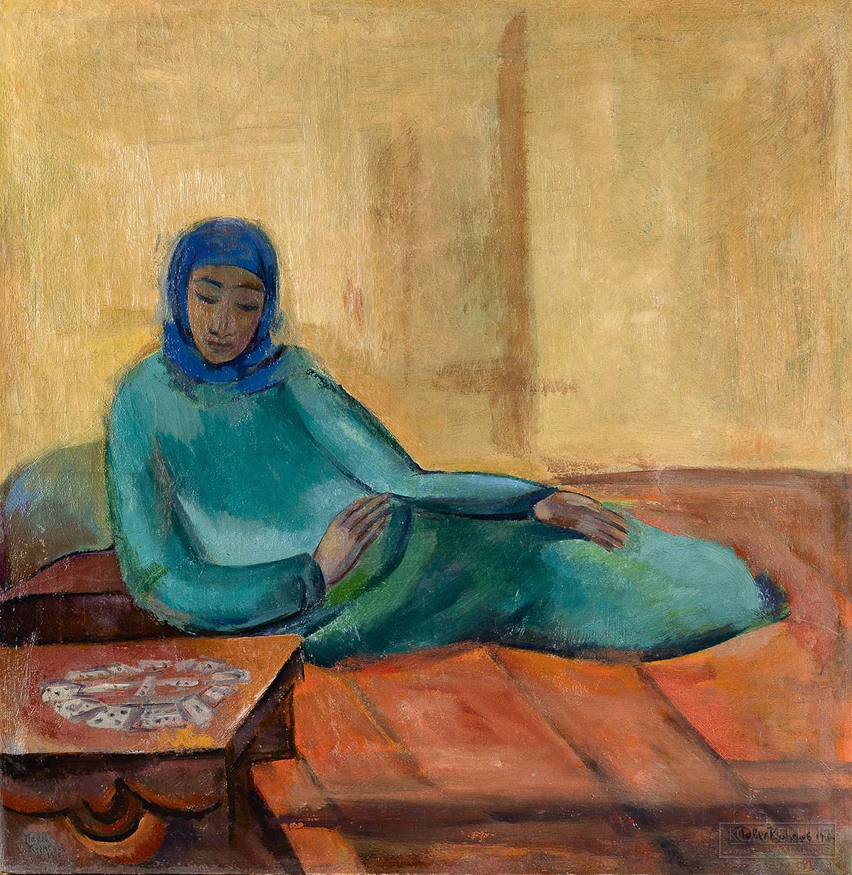 Кузнецов Павел Варфоломеевич (1878-1968). Гадалка. 1910. Государственный музей-заповедник «Петергоф»