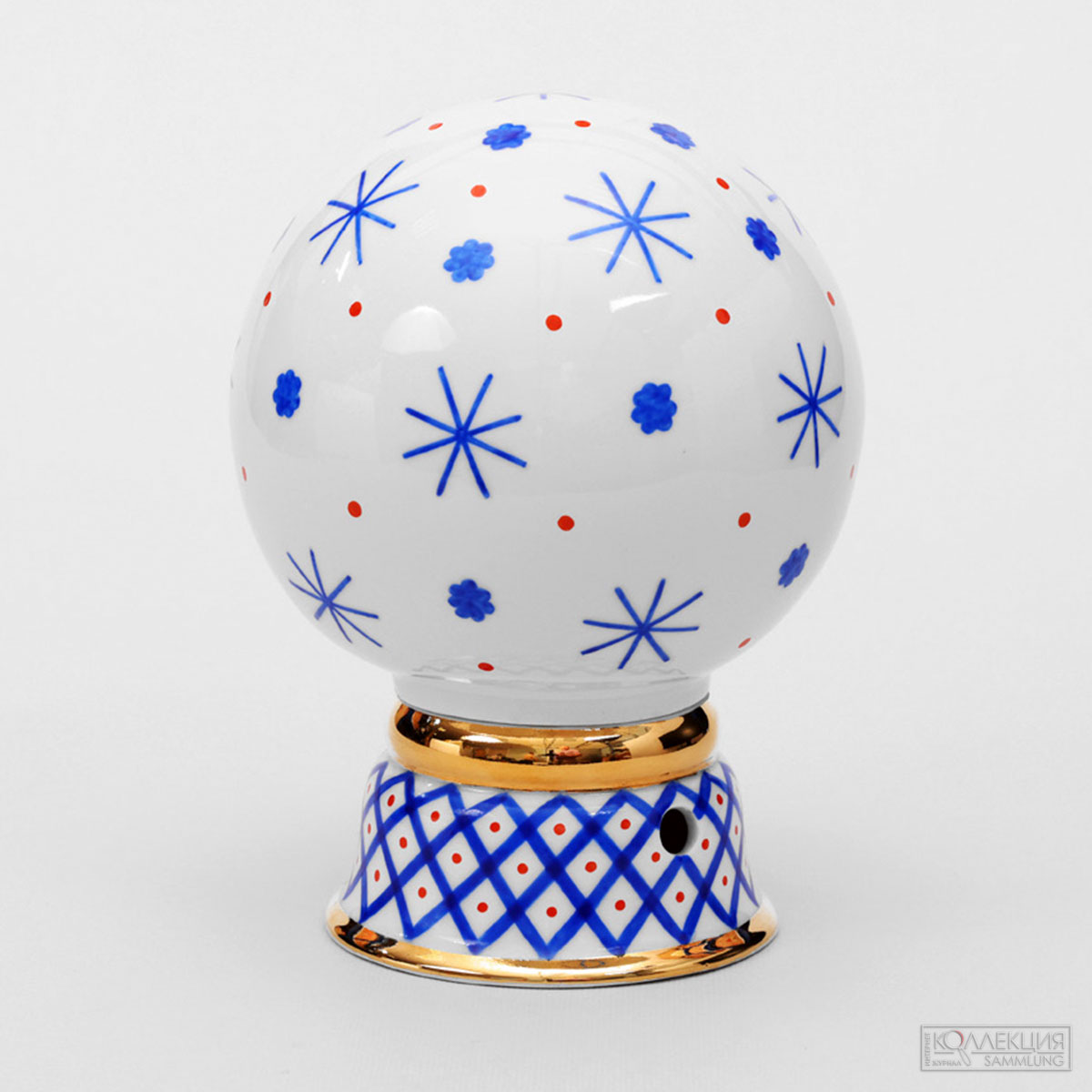 Лампа — ночник. 1956 (?) Форма: Шобанов Александр Иванович (1913—1991)