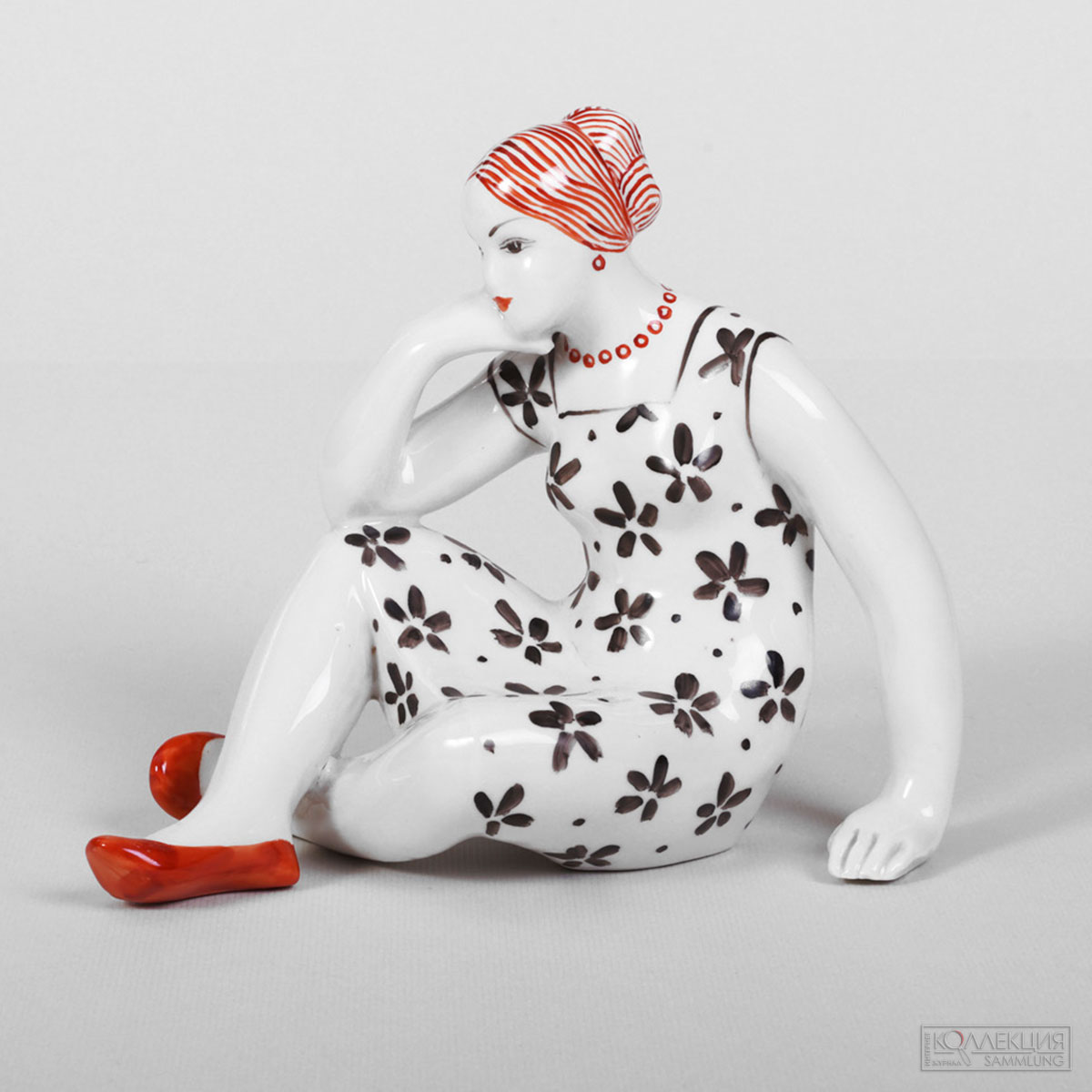 Скульптура «Отдыхающая». 1964. Модель: Пермяк Маргарита Евгеньевна (1928—1973)