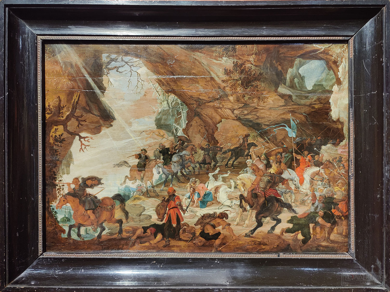 Мартен Пепейн (1575-1643). Обращение Савла. 1634. Дерево, масло. Серпуховский историко-художественный музей