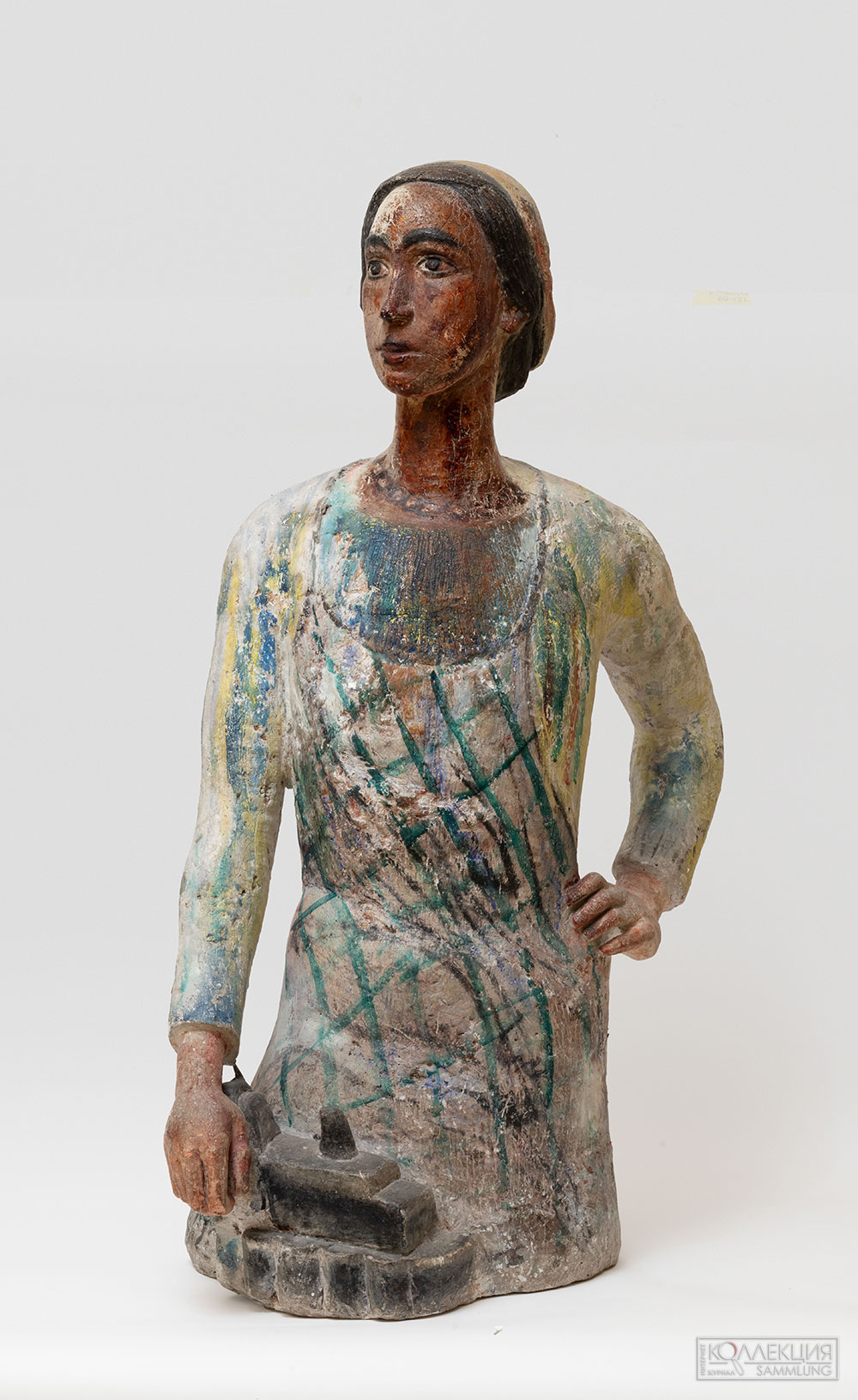 Шурига Пелагея Николаевна (1900-1980). Портрет Козловой, работницы-модельщицы Балтийского завода. 1946. ГРМ