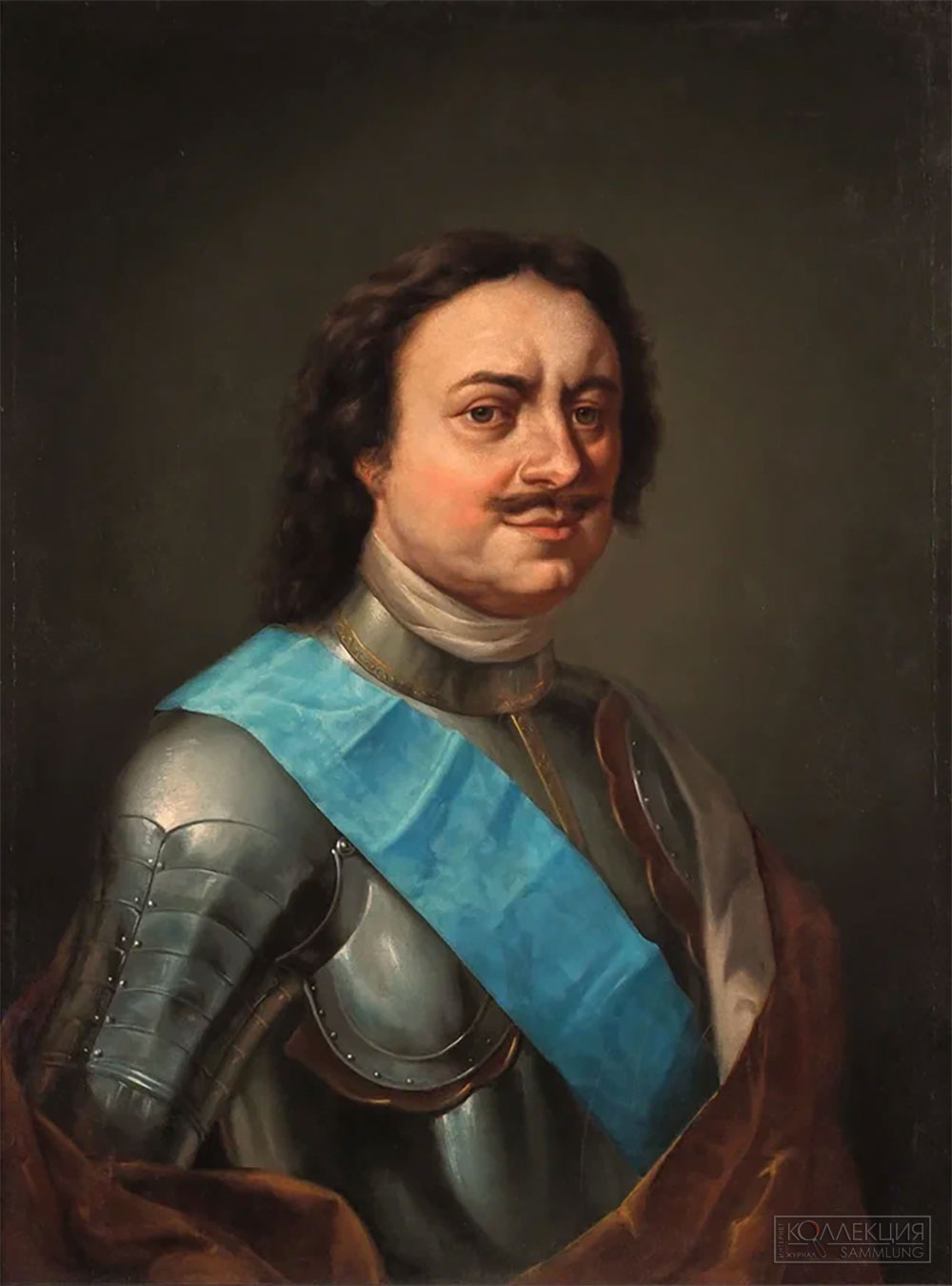 Подключников Николай Иванович (1813-1877). Портрет Петра I. Вторая половина XIX в. Москва. © Музей «Новый Иерусалим»