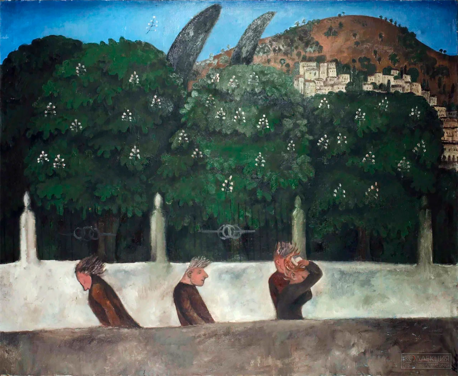 Нестерова Наталья Игоревна (1944-2022). Ветер. 1970. © Музей «Новый Иерусалим»