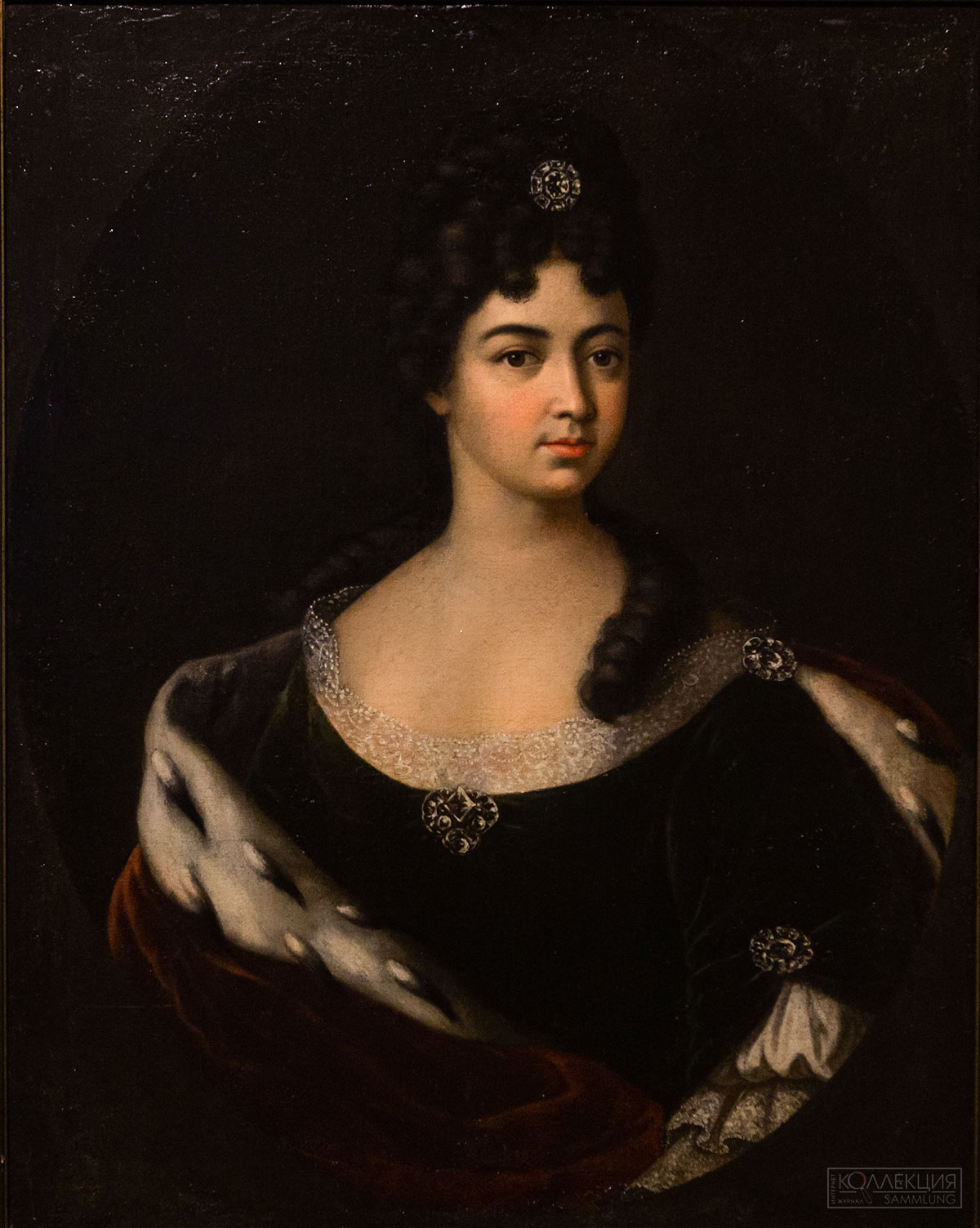 Иван Никитин? Портрет княжны Марии Кантемир. Россия, 1710-е. © Музей «Новый Иерусалим»