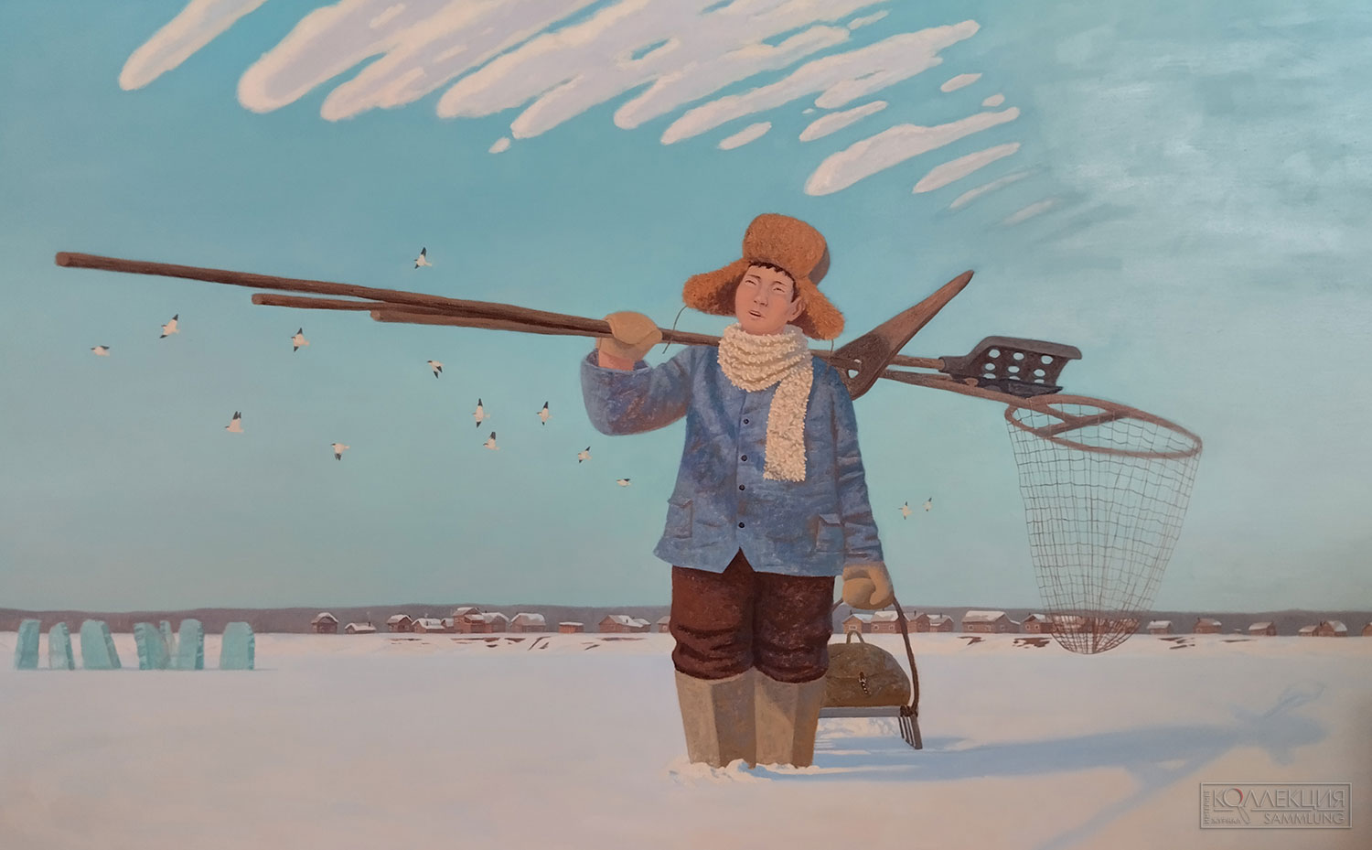Заровняев. Куйуур - подлёдная рыбалка. 200 ×108
